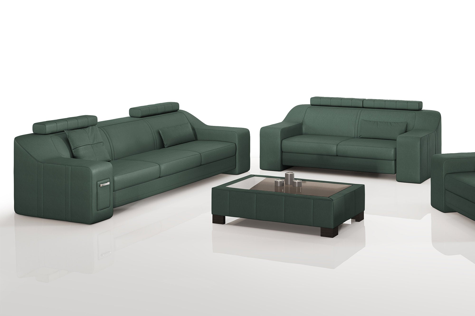 California Leather Sofa Set