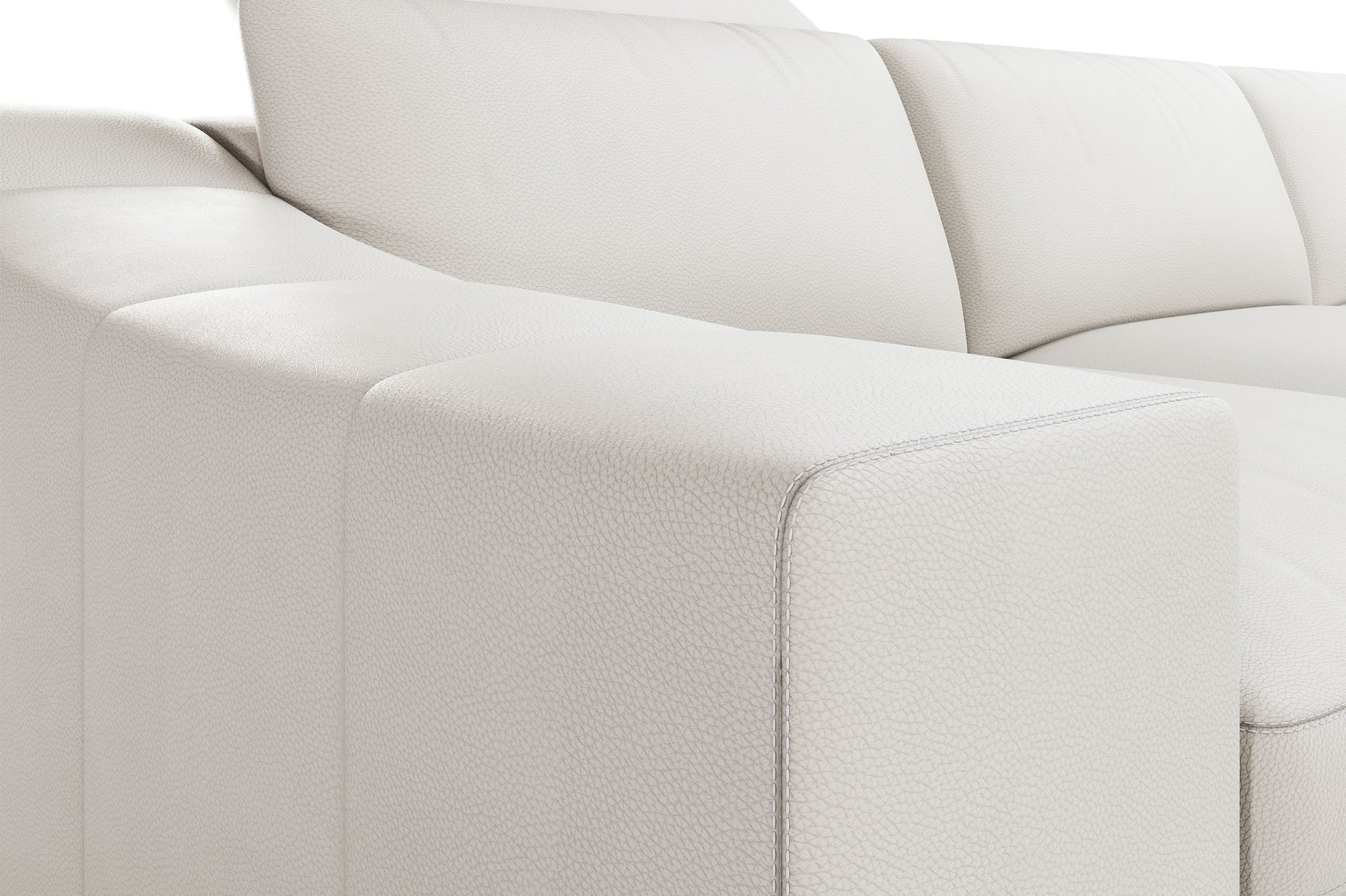 Chicago Modern Leather Sofa Set