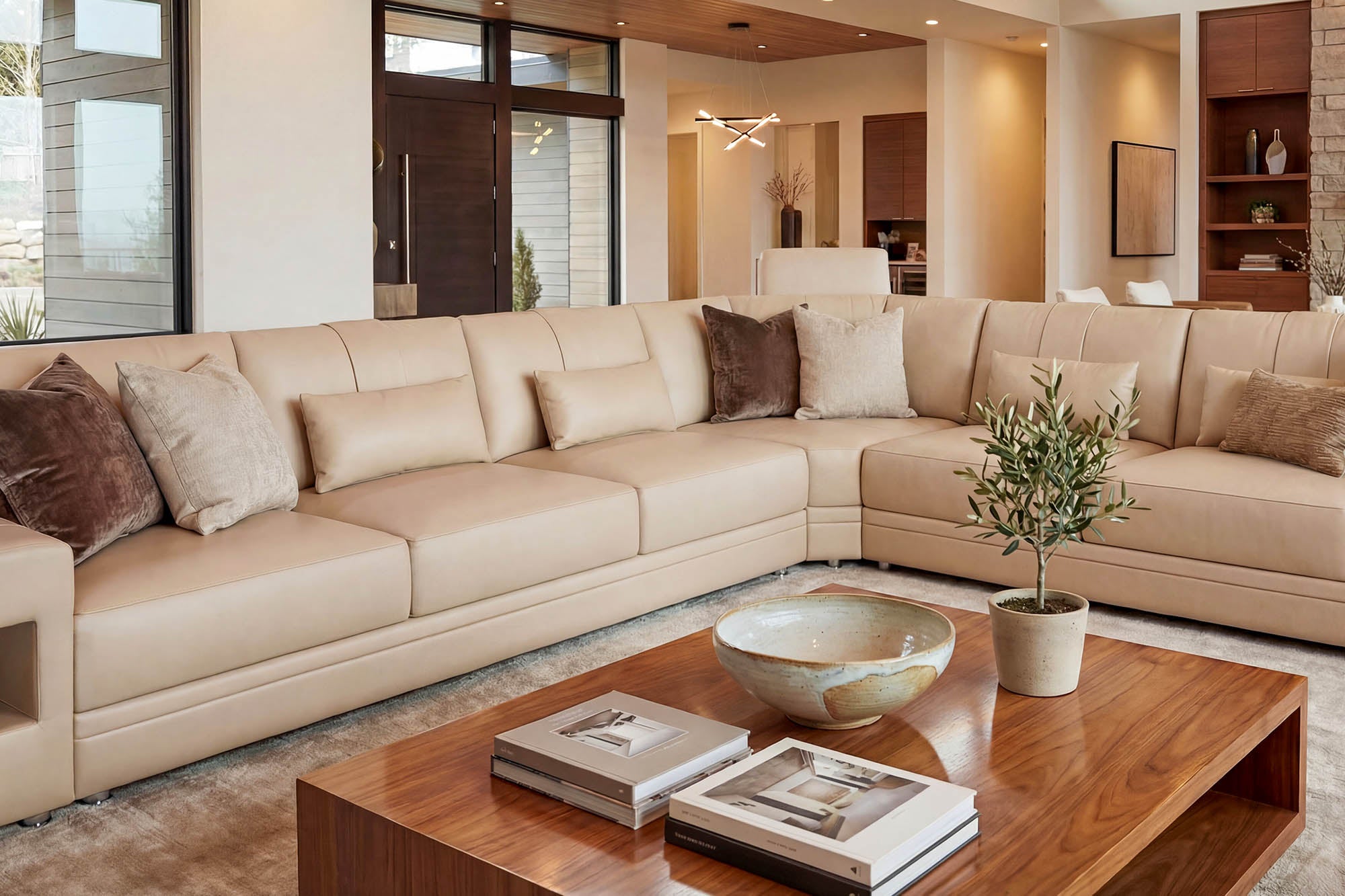 Chicago Leather L-Sectional