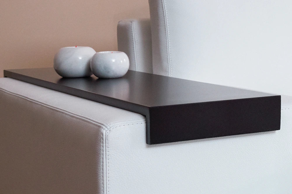 Long Wooden Tray for Sofa Arms