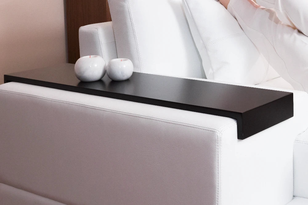 Long Wooden Tray for Sofa Arms