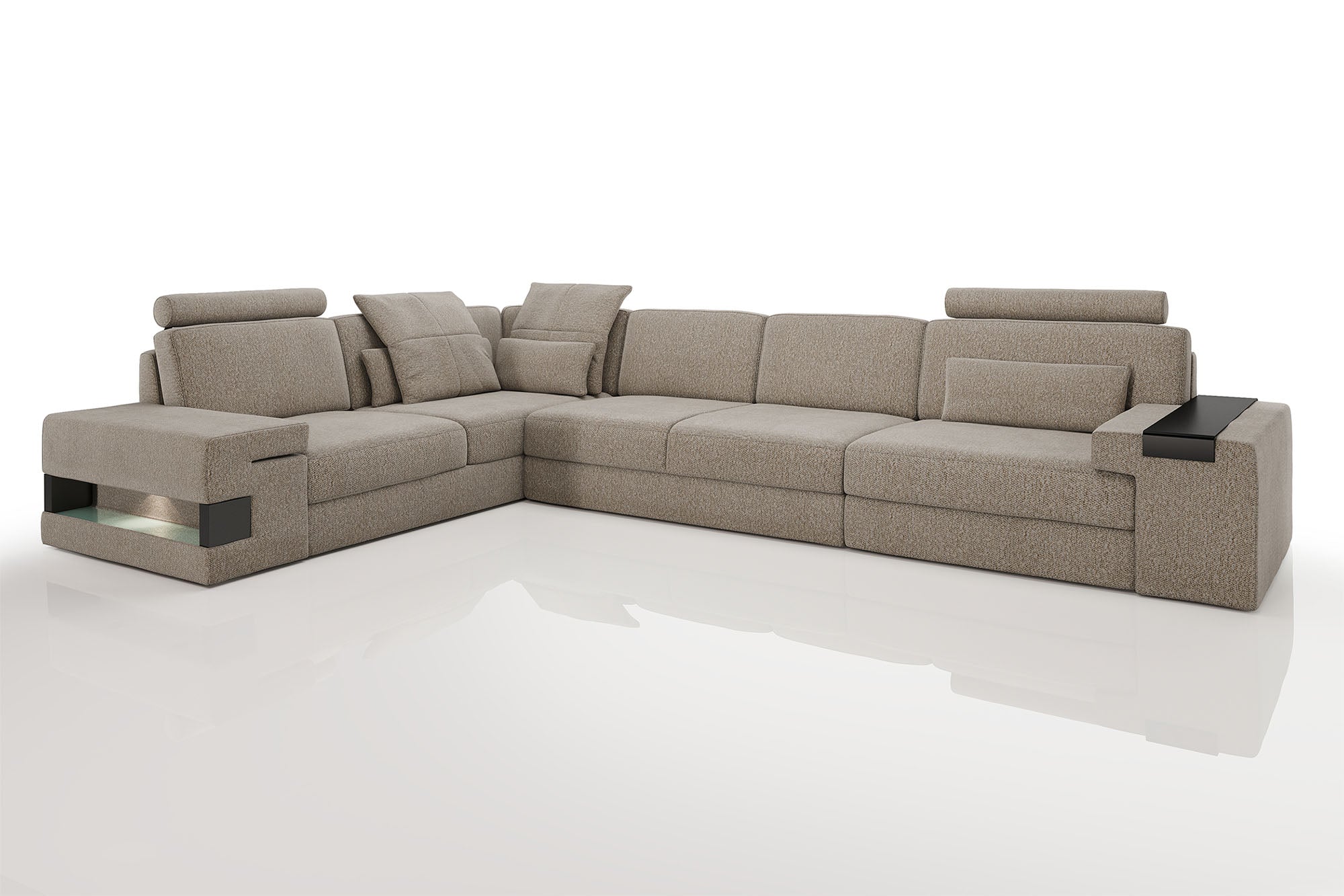 Los Angeles II Fabric L-Sectional