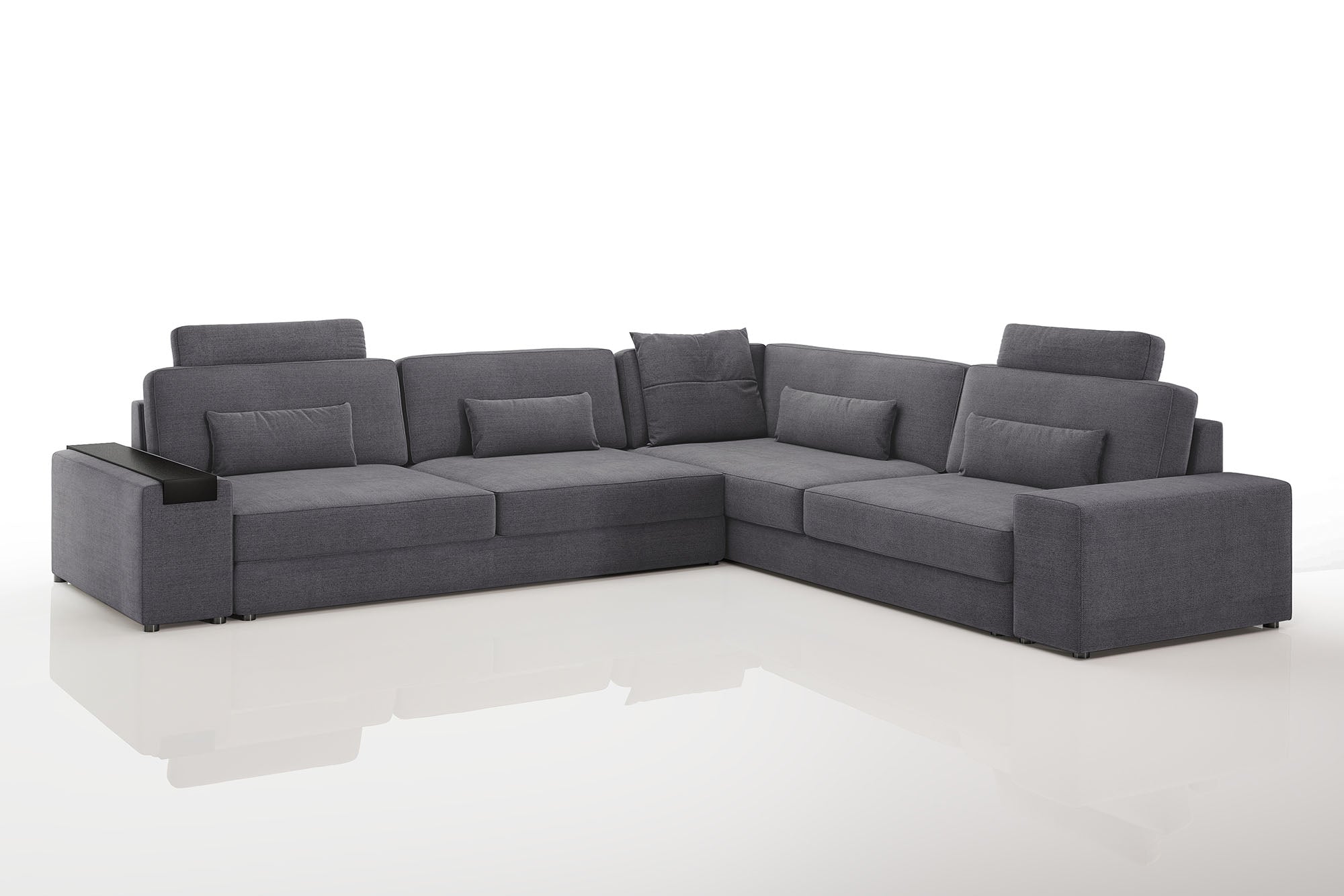 Los Angeles II Modern Fabric L-Sectional
