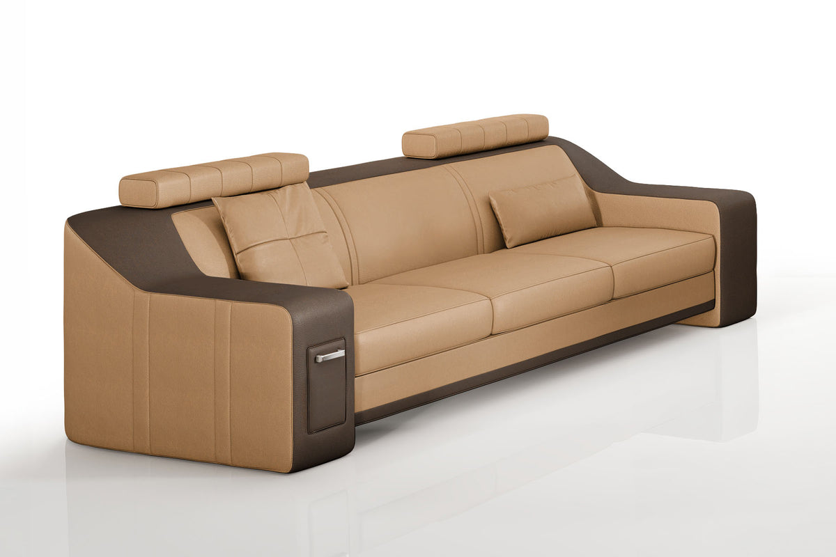 California Leather Sofa Set