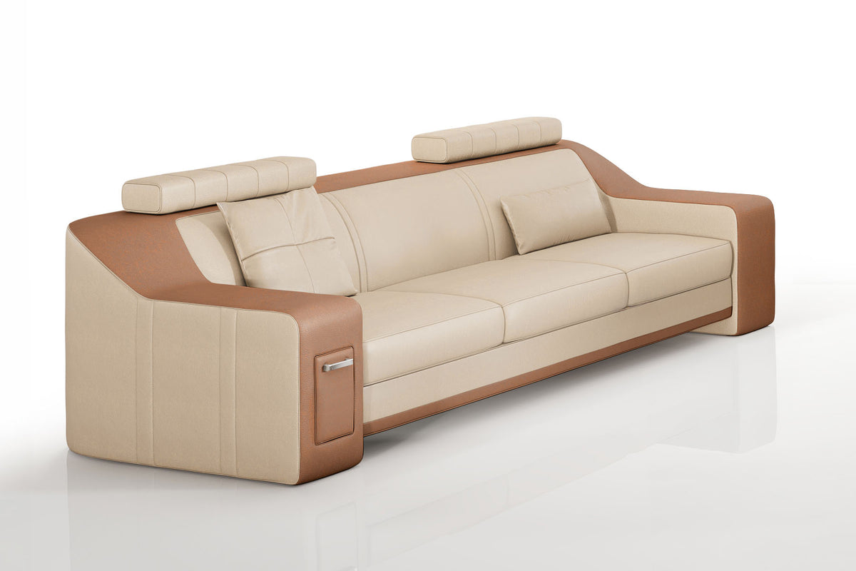 California Leather Sofa Set