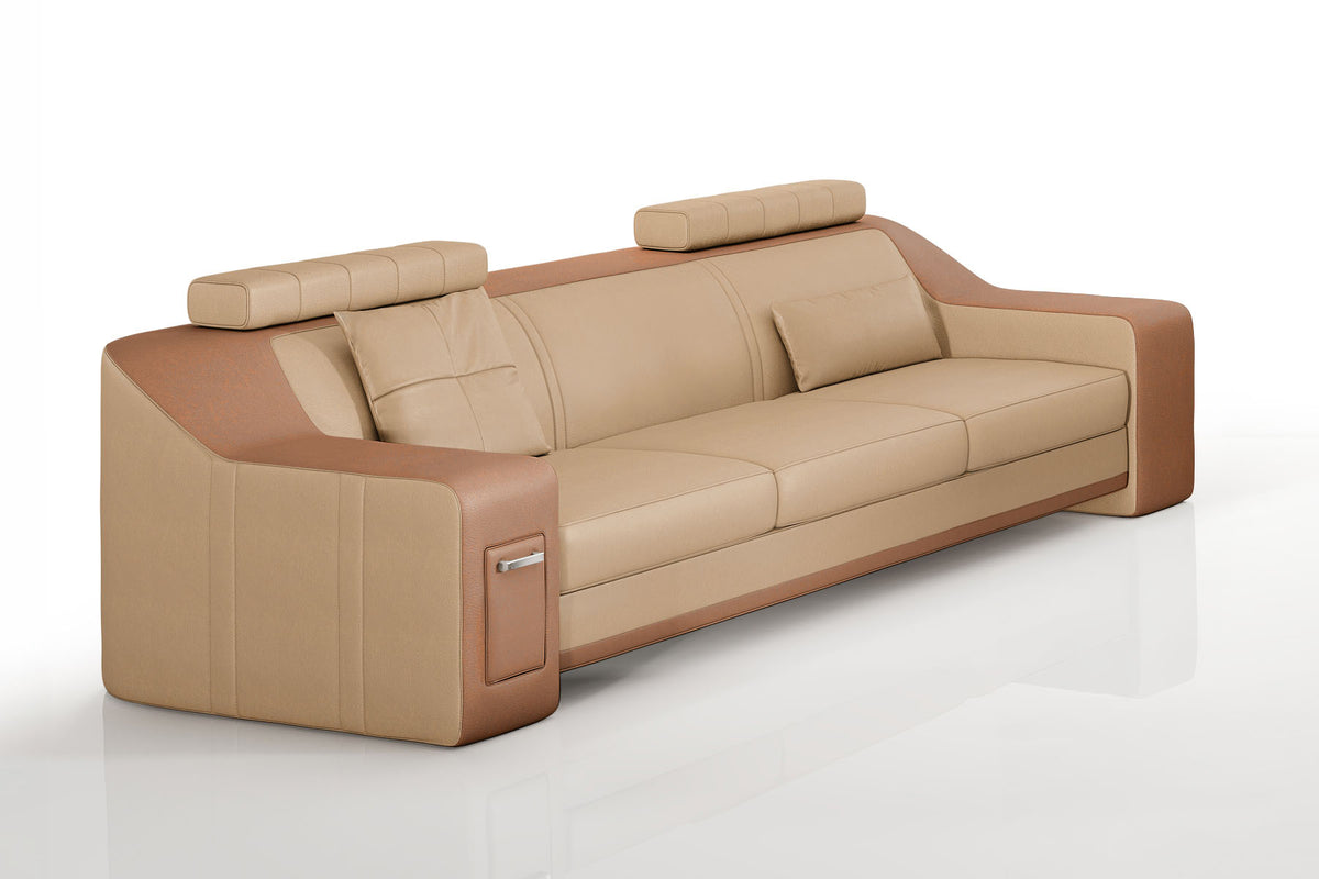 California Leather Sofa Set