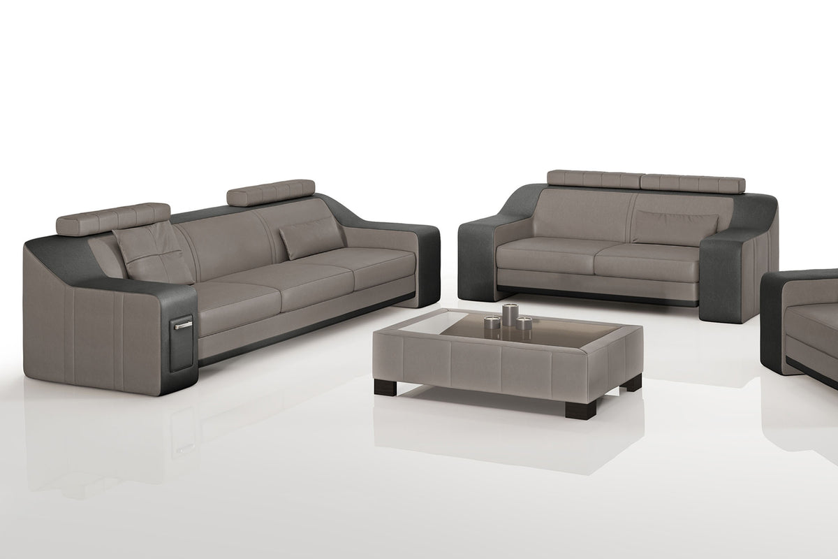 California Leather Sofa Set
