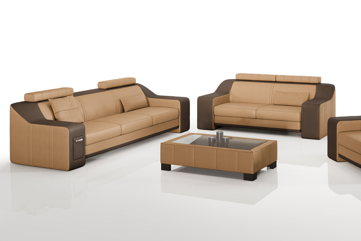 California Leather Sofa Set