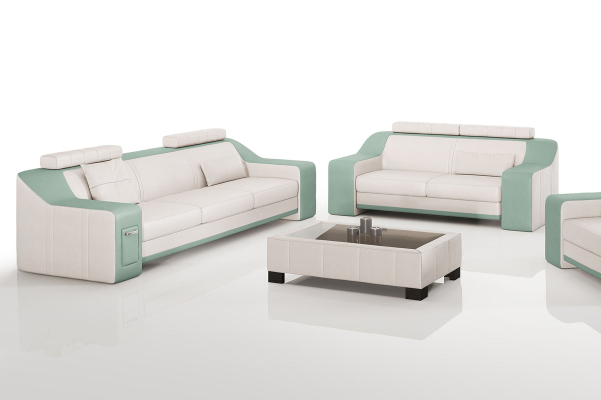 California Leather Sofa Set