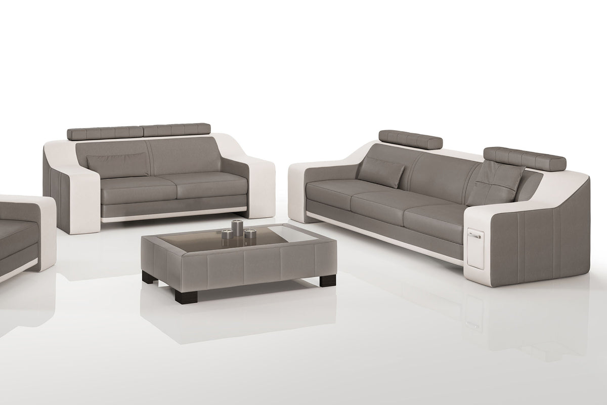 California Leather Sofa Set