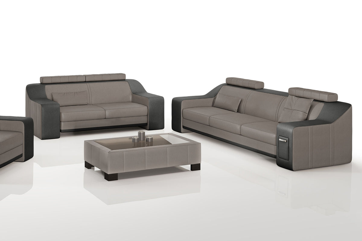 California Leather Sofa Set