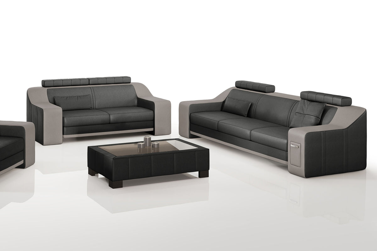 California Leather Sofa Set