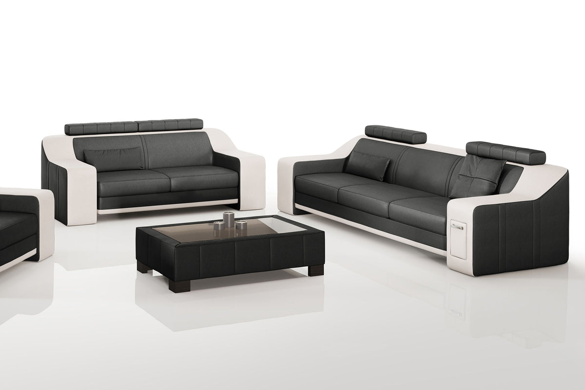 California Leather Sofa Set