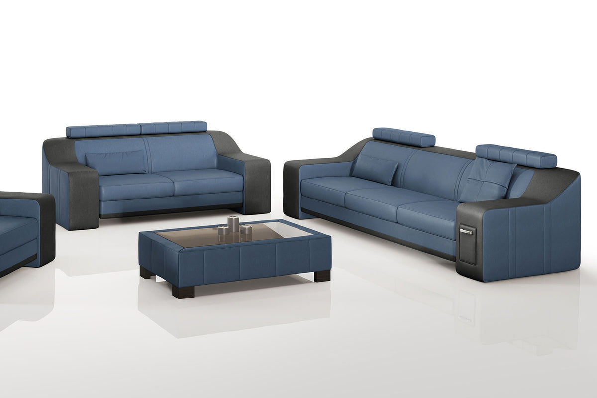 California Leather Sofa Set