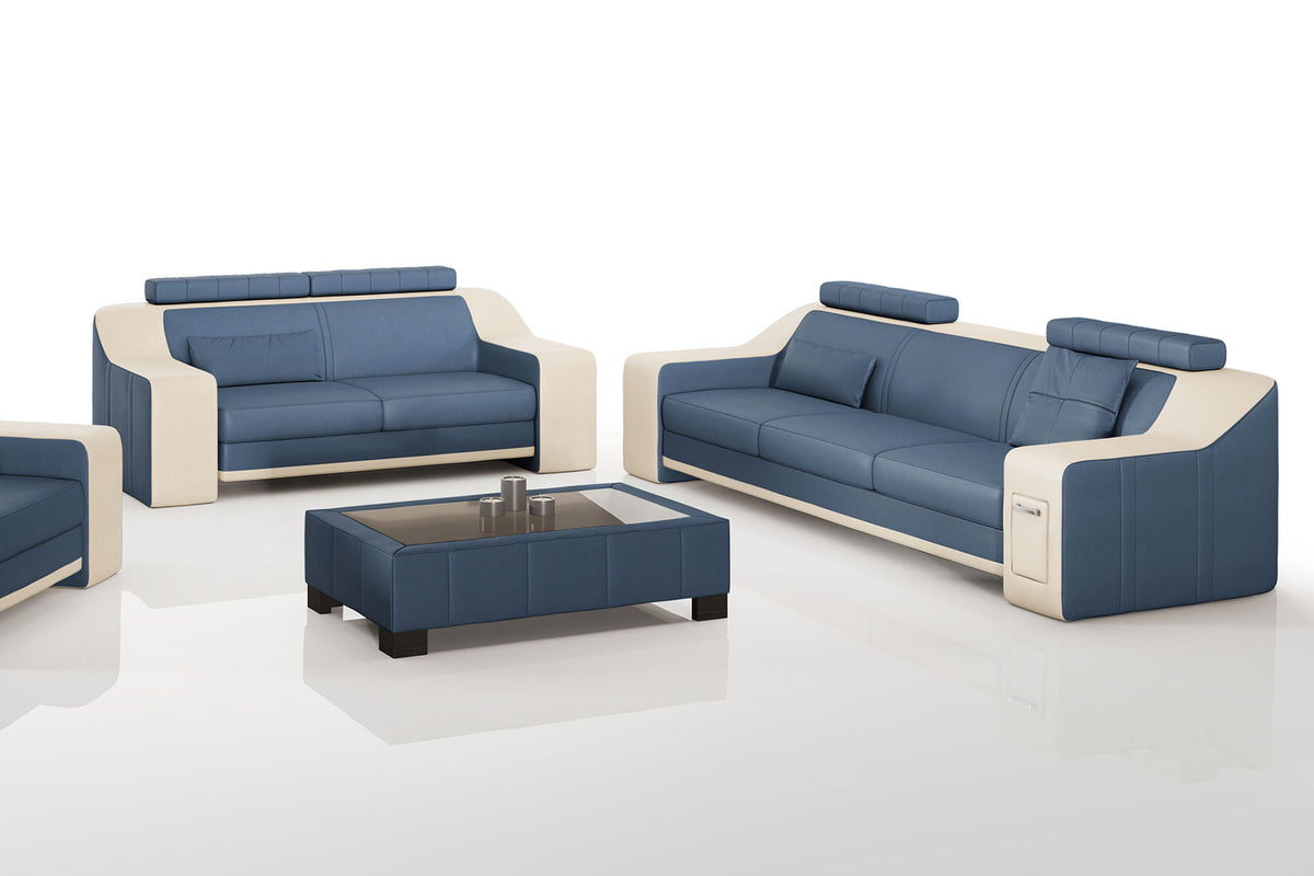 California Leather Sofa Set