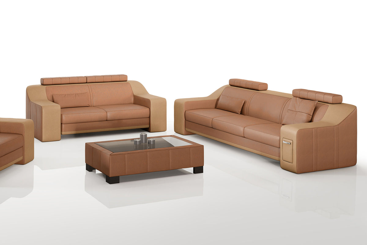 California Leather Sofa Set