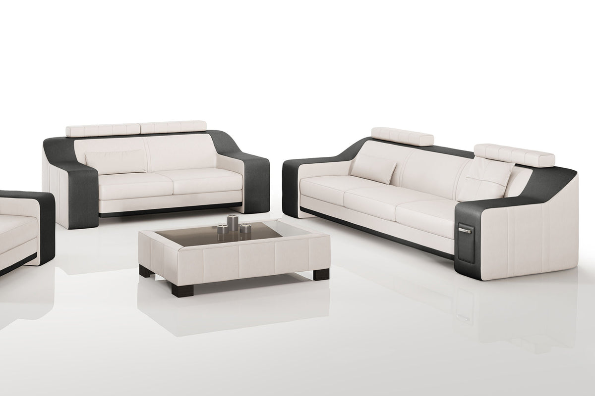 California Leather Sofa Set