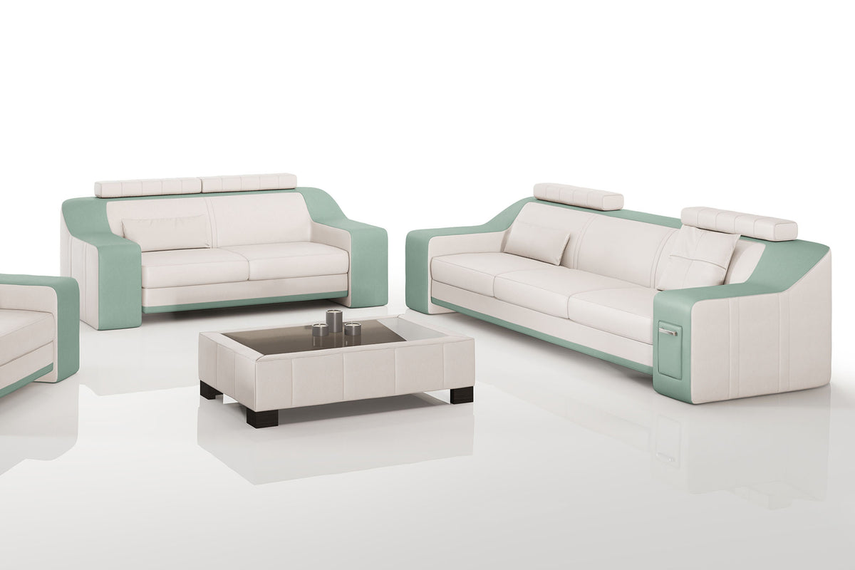 California Leather Sofa Set