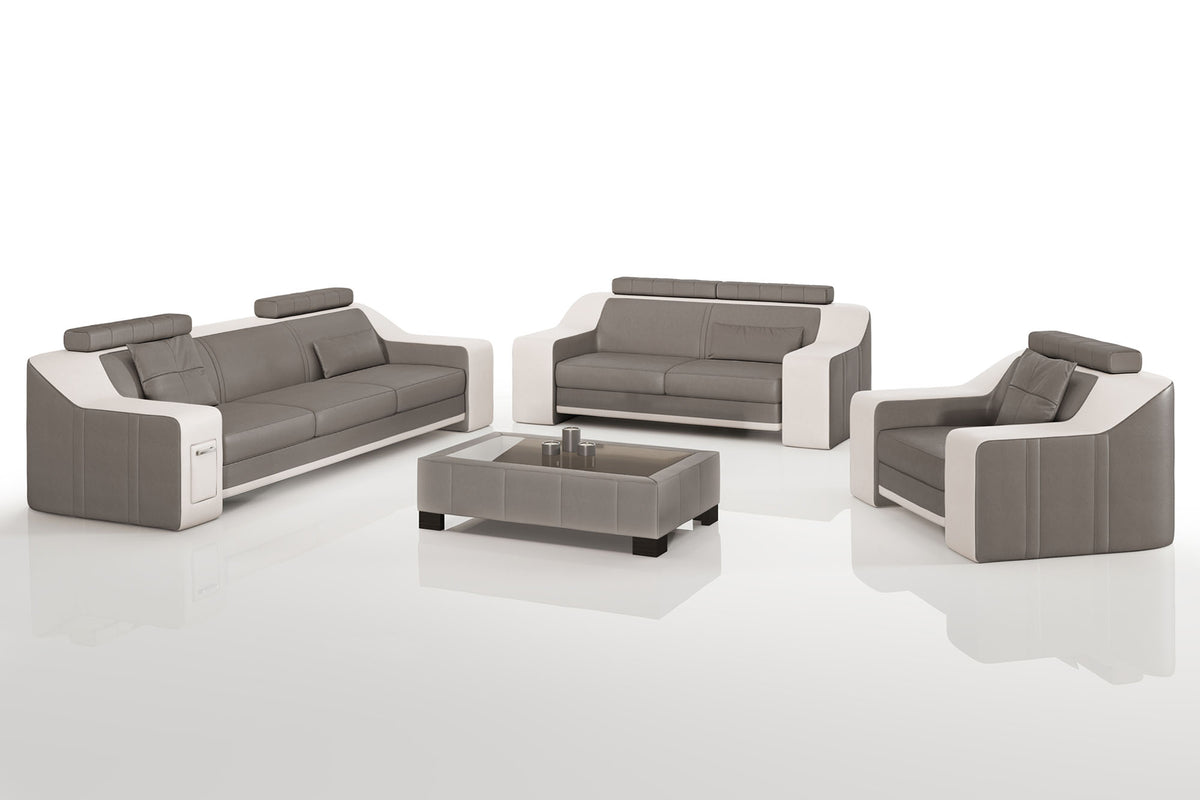California Leather Sofa Set