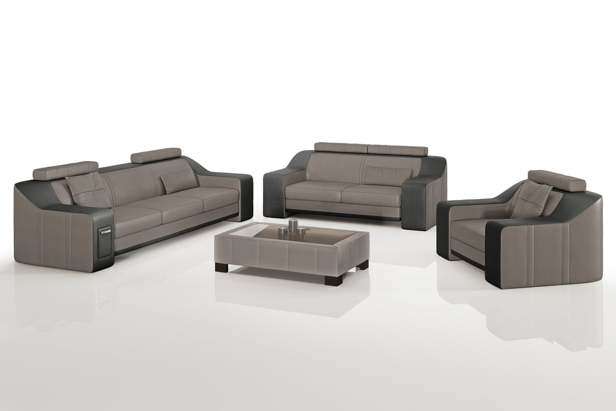 California Leather Sofa Set