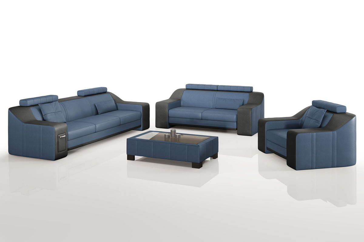 California Leather Sofa Set
