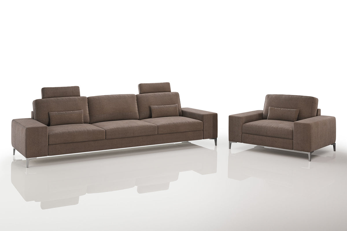 New York Modern Fabric Sofa Set
