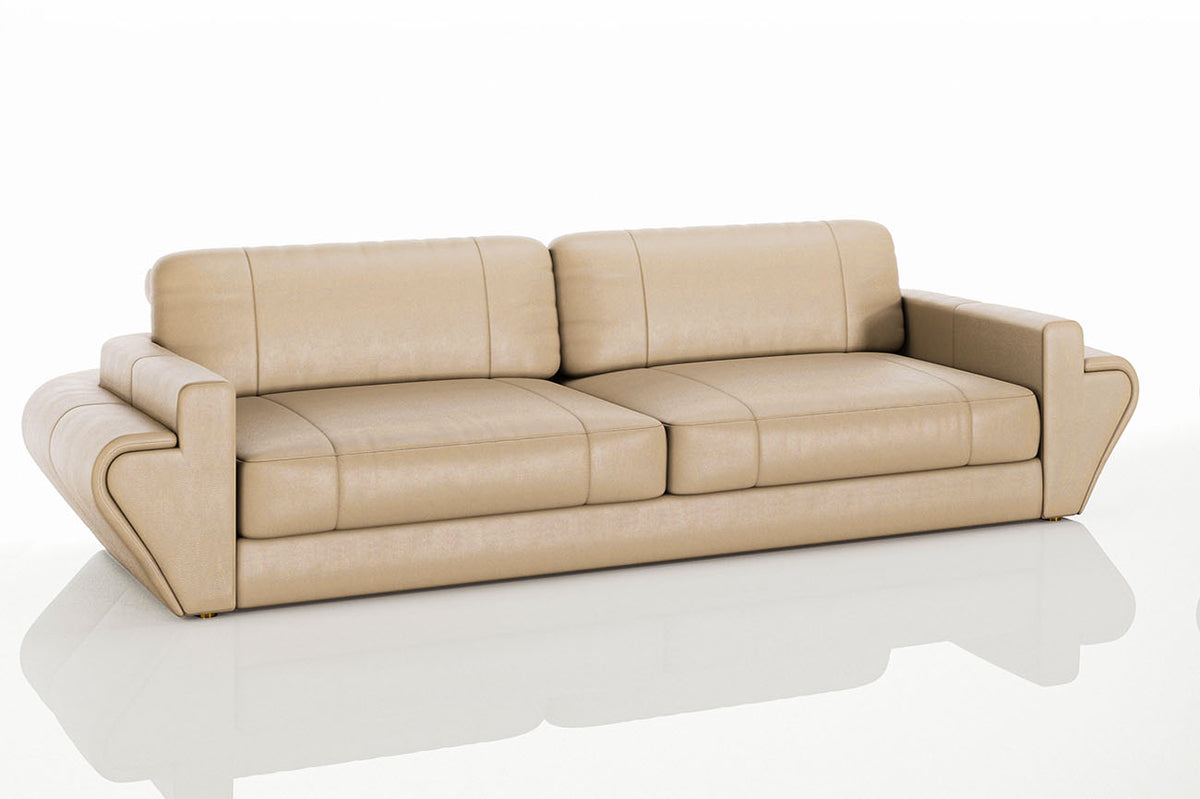 Texas Leather 3 Seater Sofa