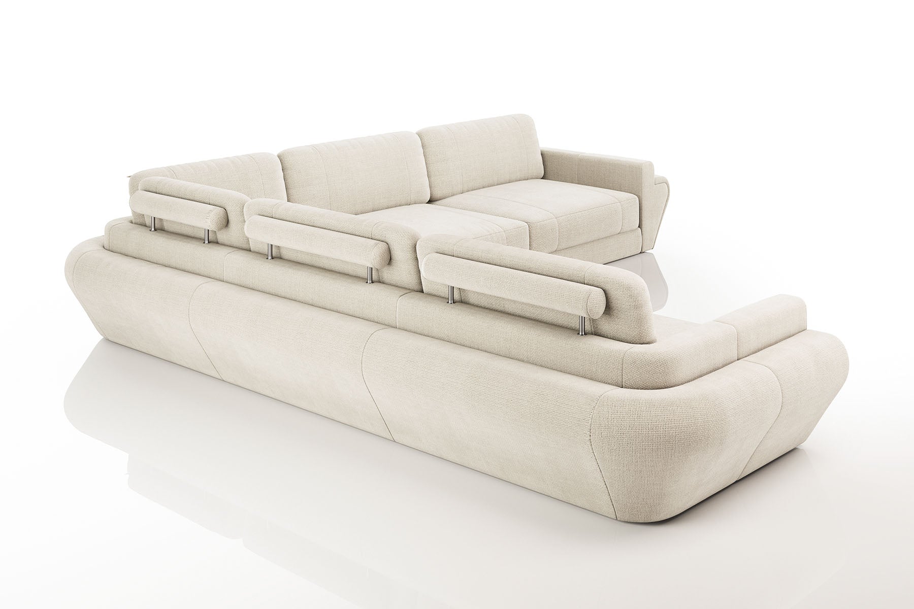 Texas Fabric L-Sectional