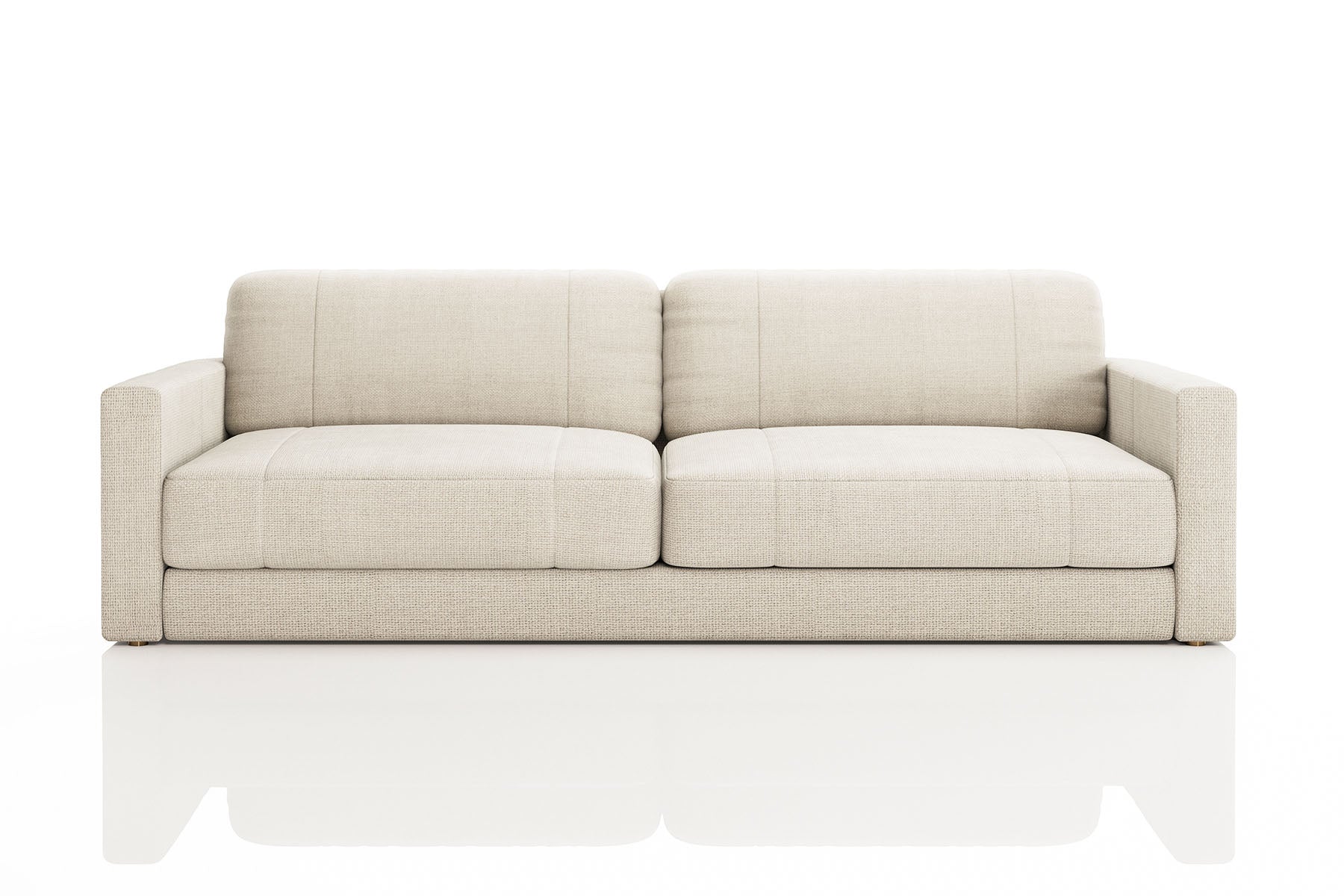 Texas Modern Fabric 3 Seater Sofa