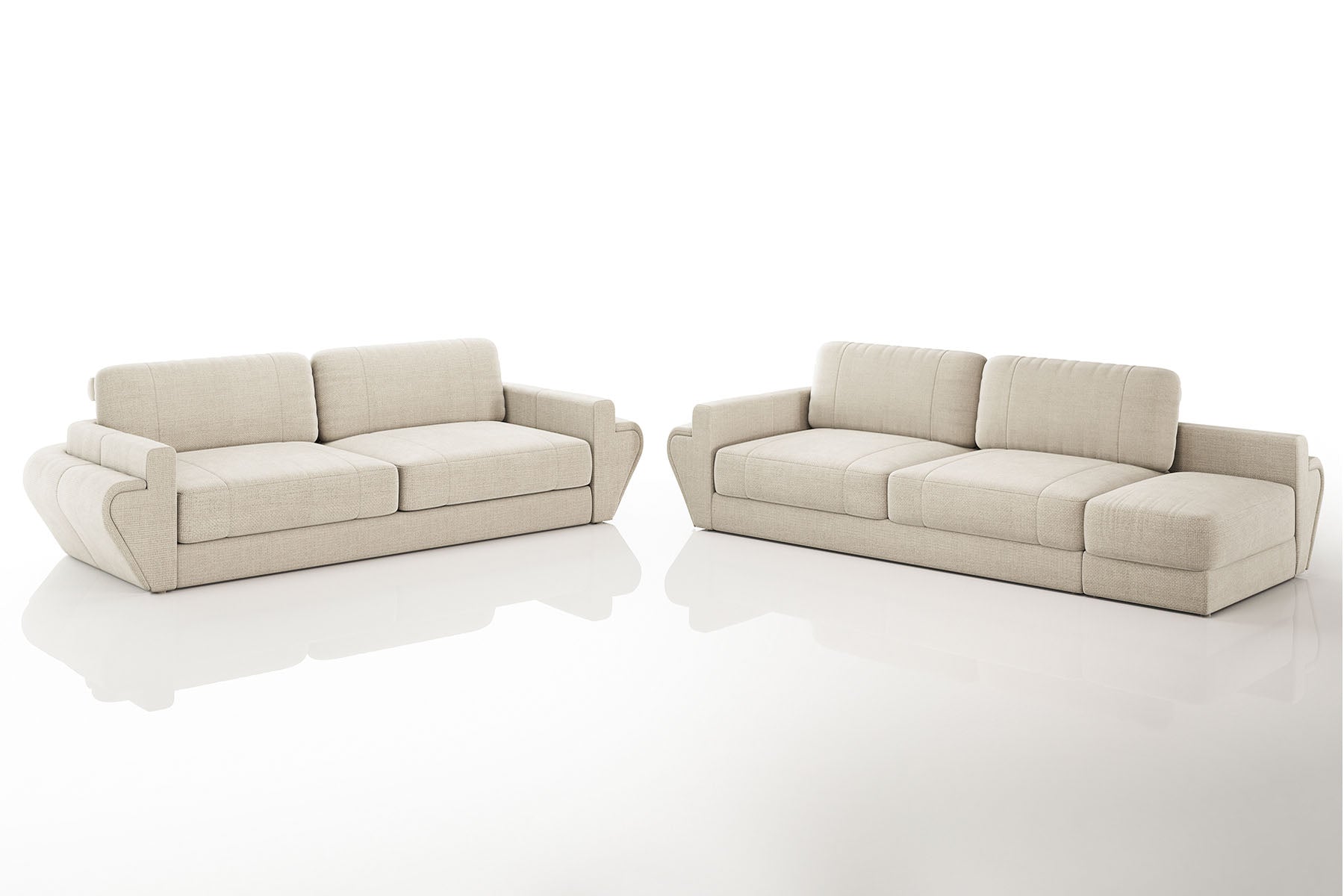 Texas Fabric Sofa Set