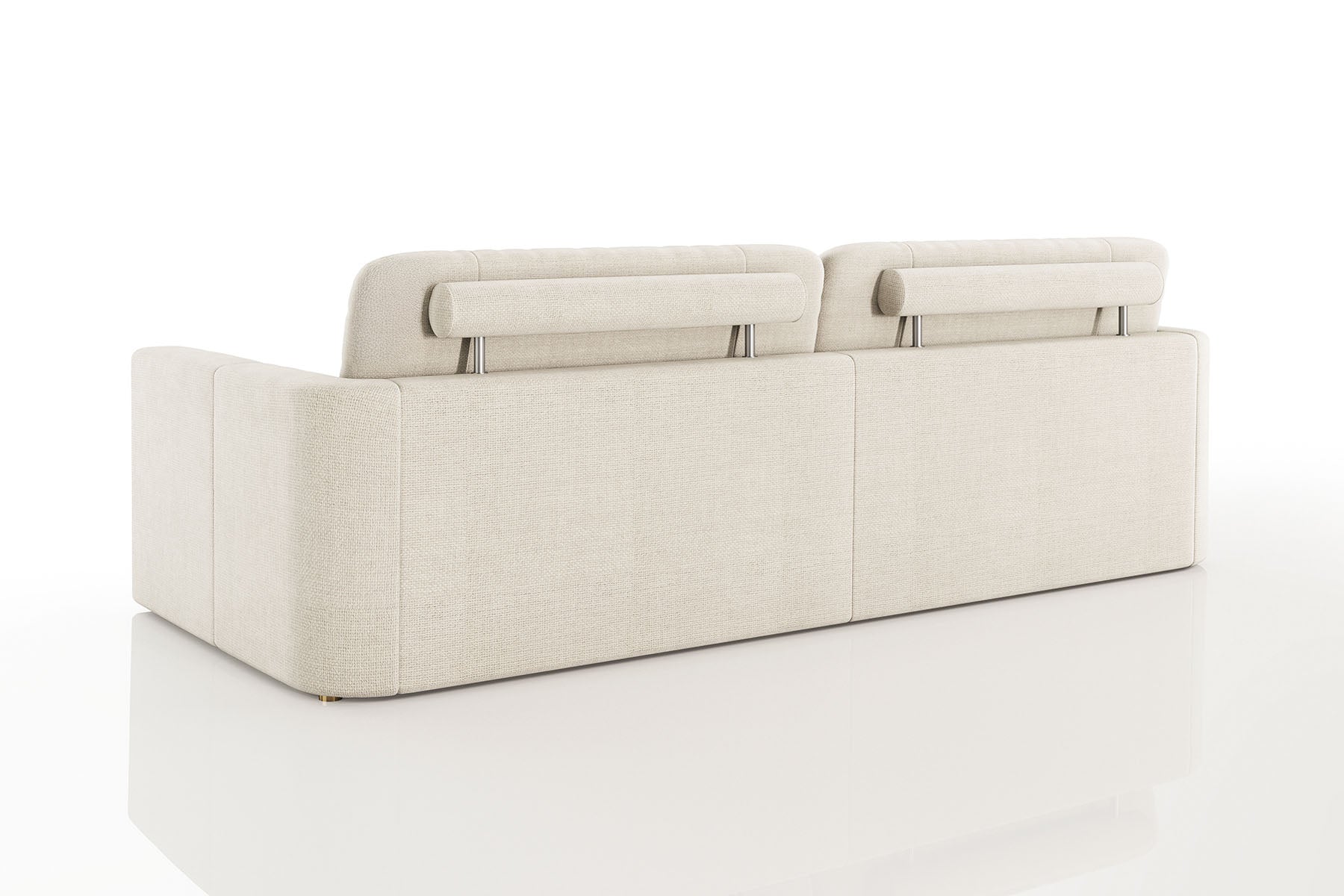 Texas Modern Fabric 3 Seater Sofa