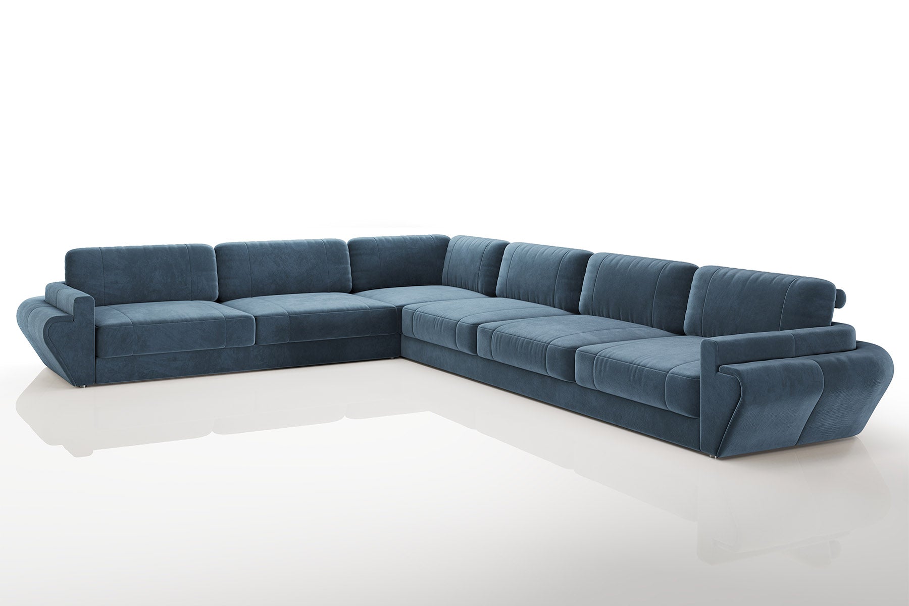 Texas LG Fabric L-Sectional Large