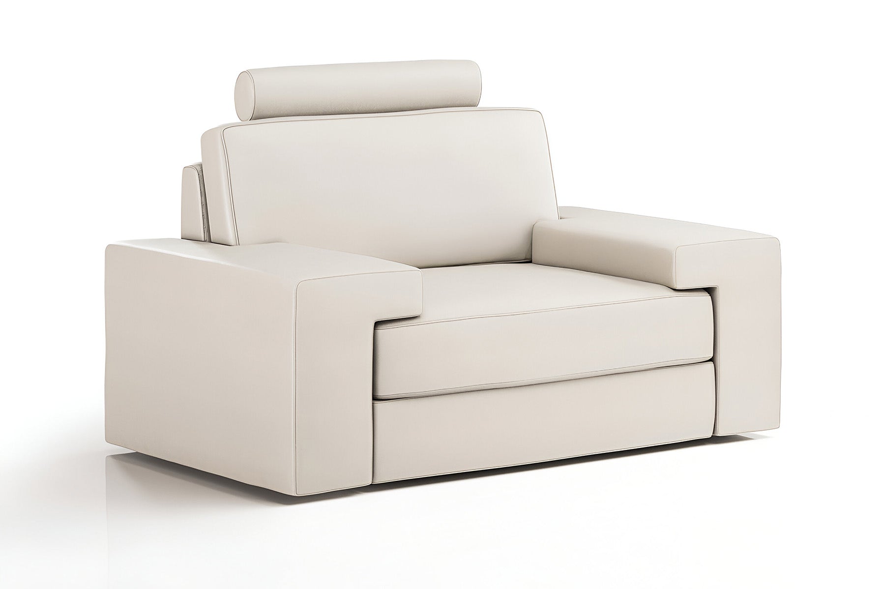 Los Angeles Leather Armchair 49"