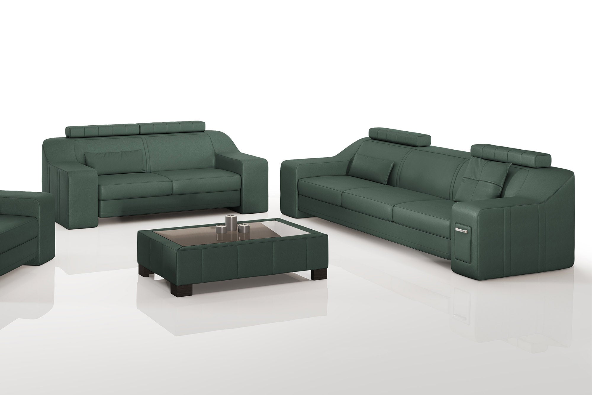 California Leather Sofa Set