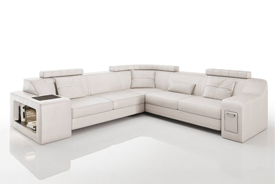 California II Leather L-Sectional