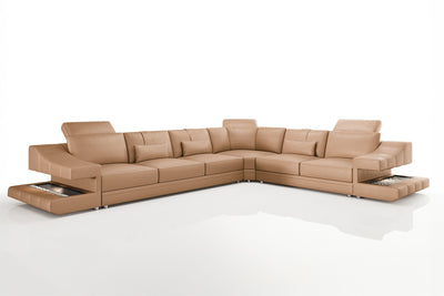 Chicago Leather L-Sectional