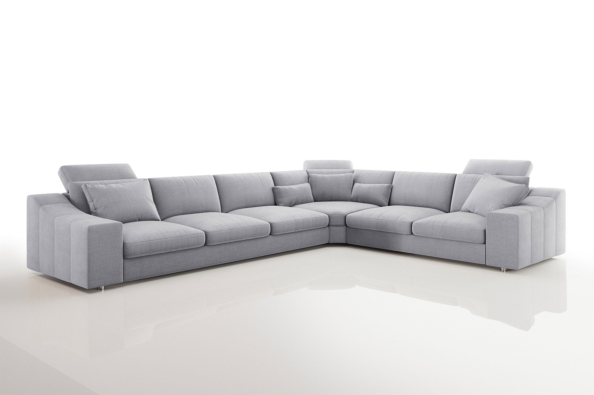 Chicago Modern Fabric L-Sectional