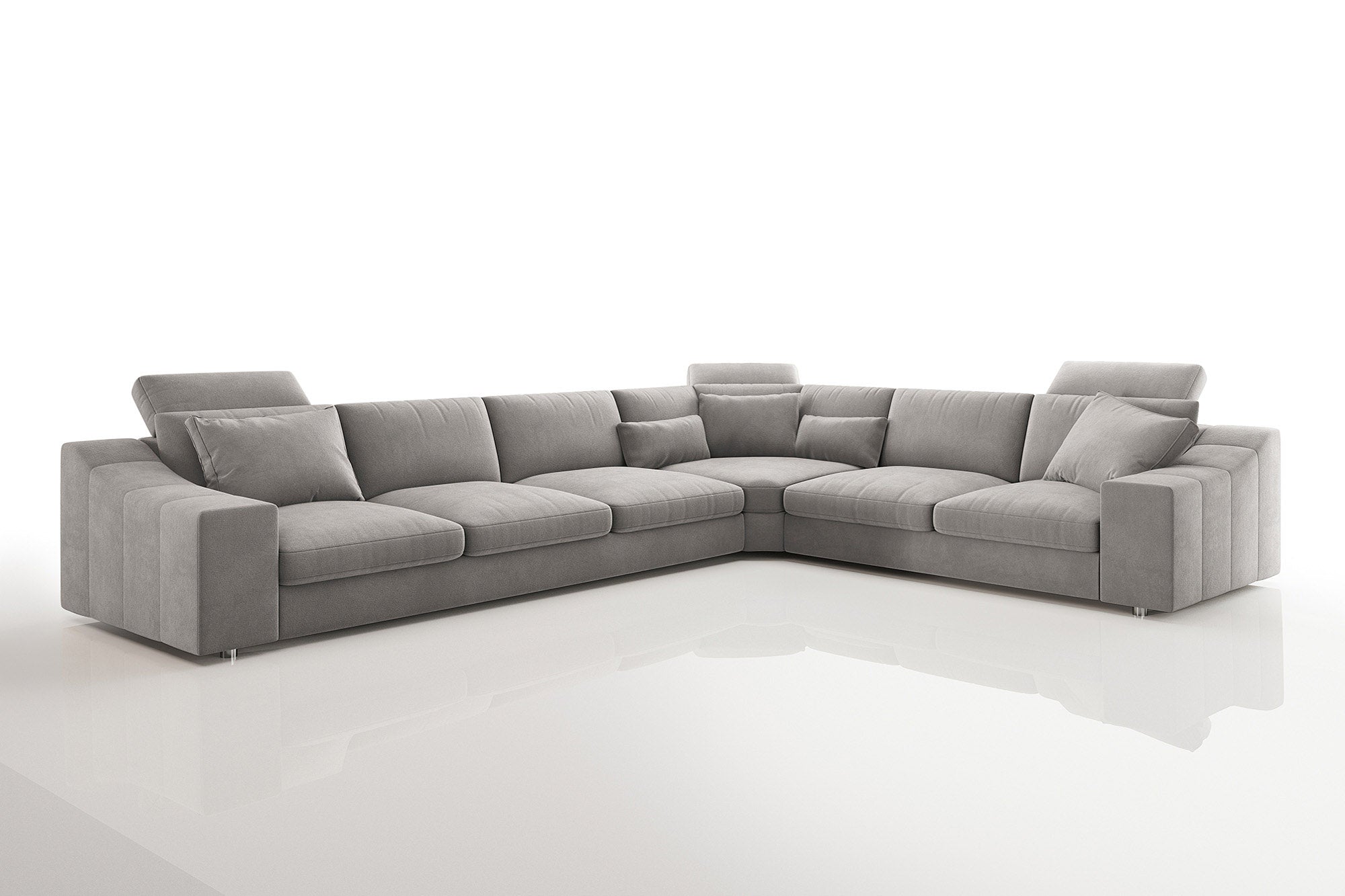 Chicago Modern Fabric L-Sectional
