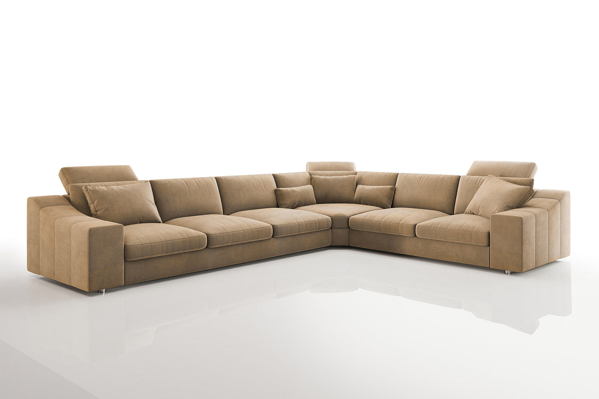 Chicago Modern Fabric L-Sectional