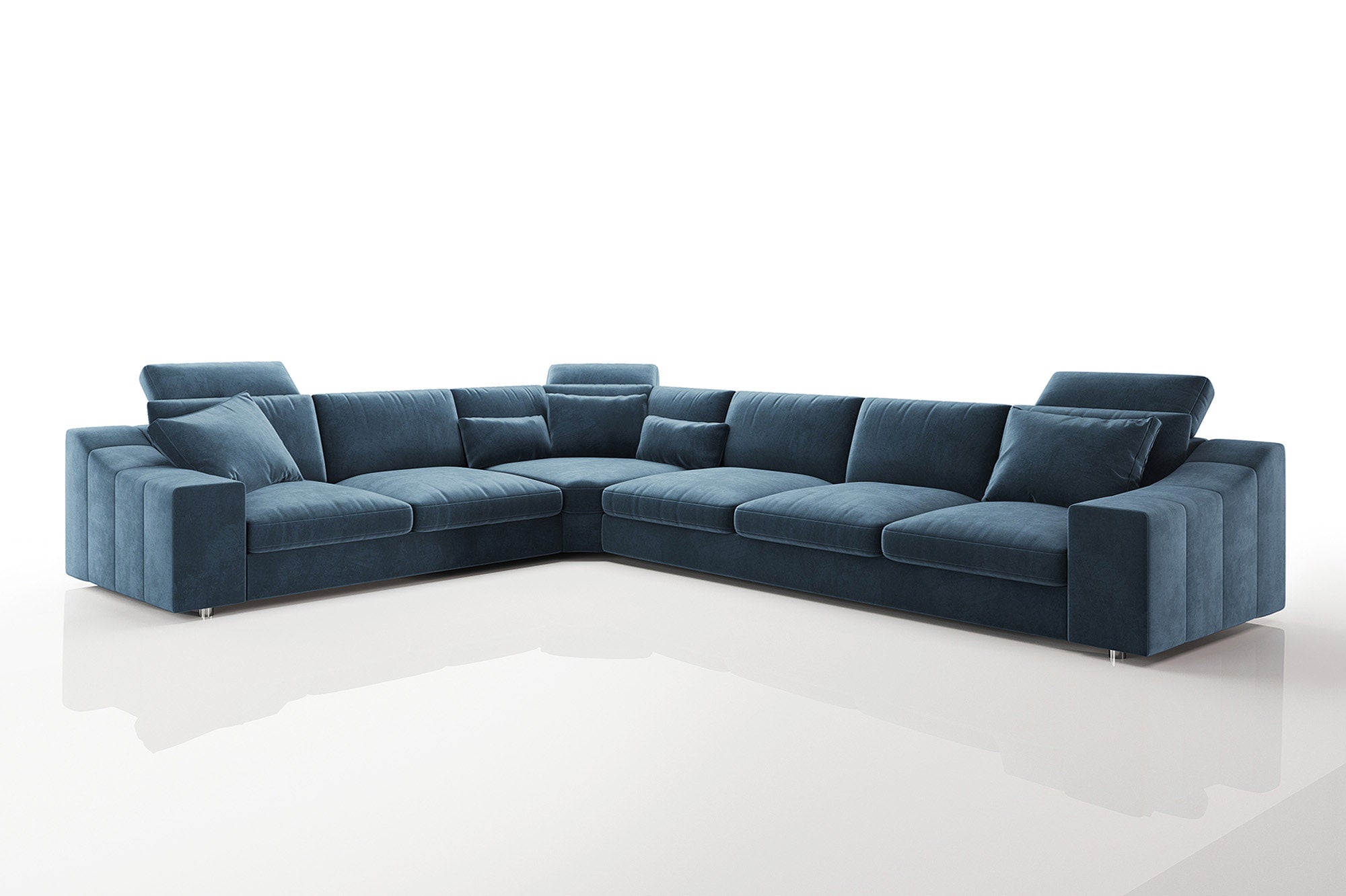Chicago Modern Fabric L-Sectional