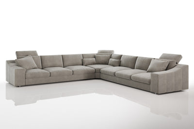 Chicago LG Modern Fabric L-Sectional Large