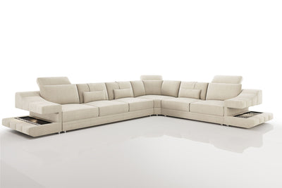Chicago Fabric L-Sectional
