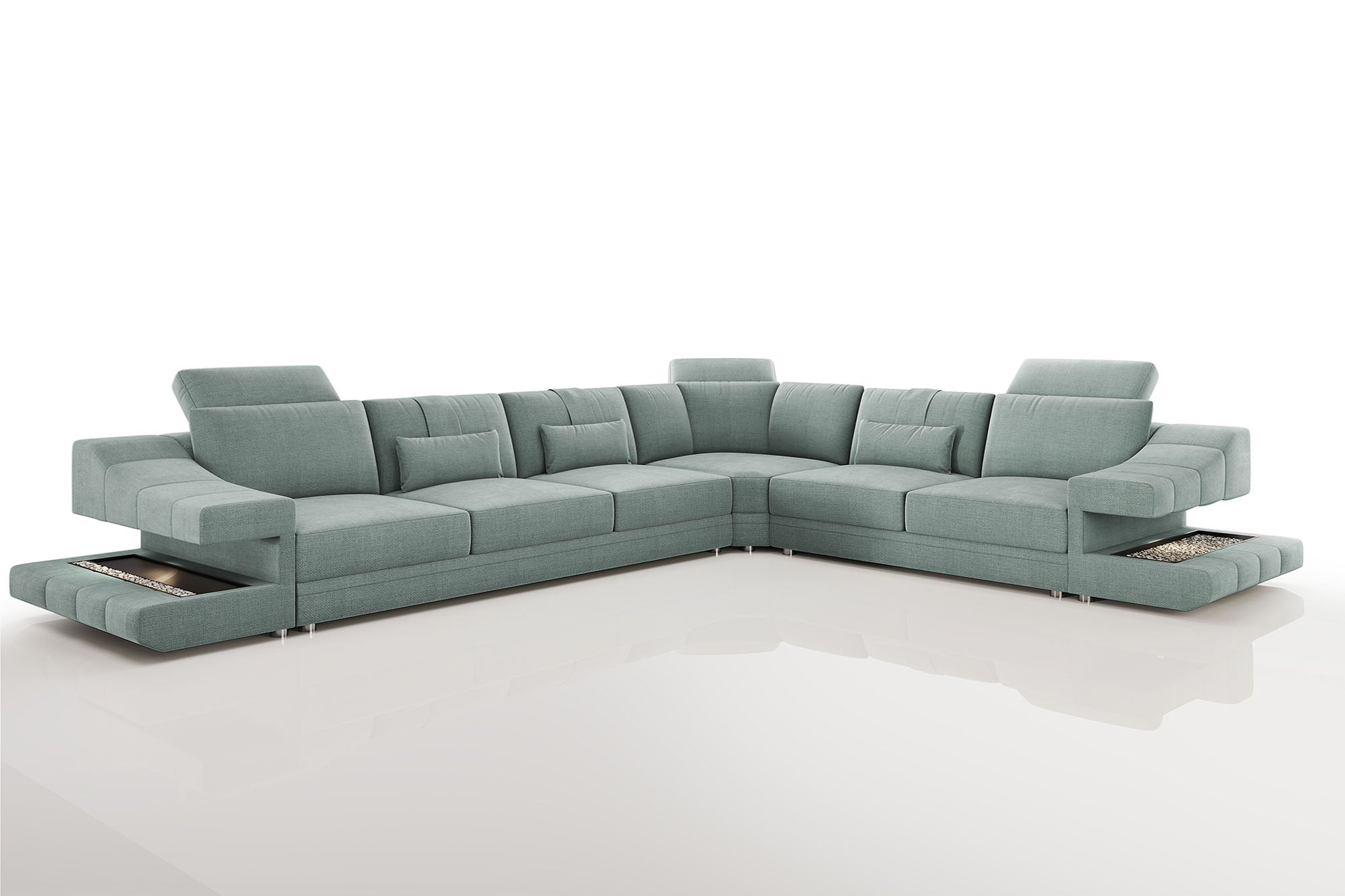 Chicago Fabric L-Sectional