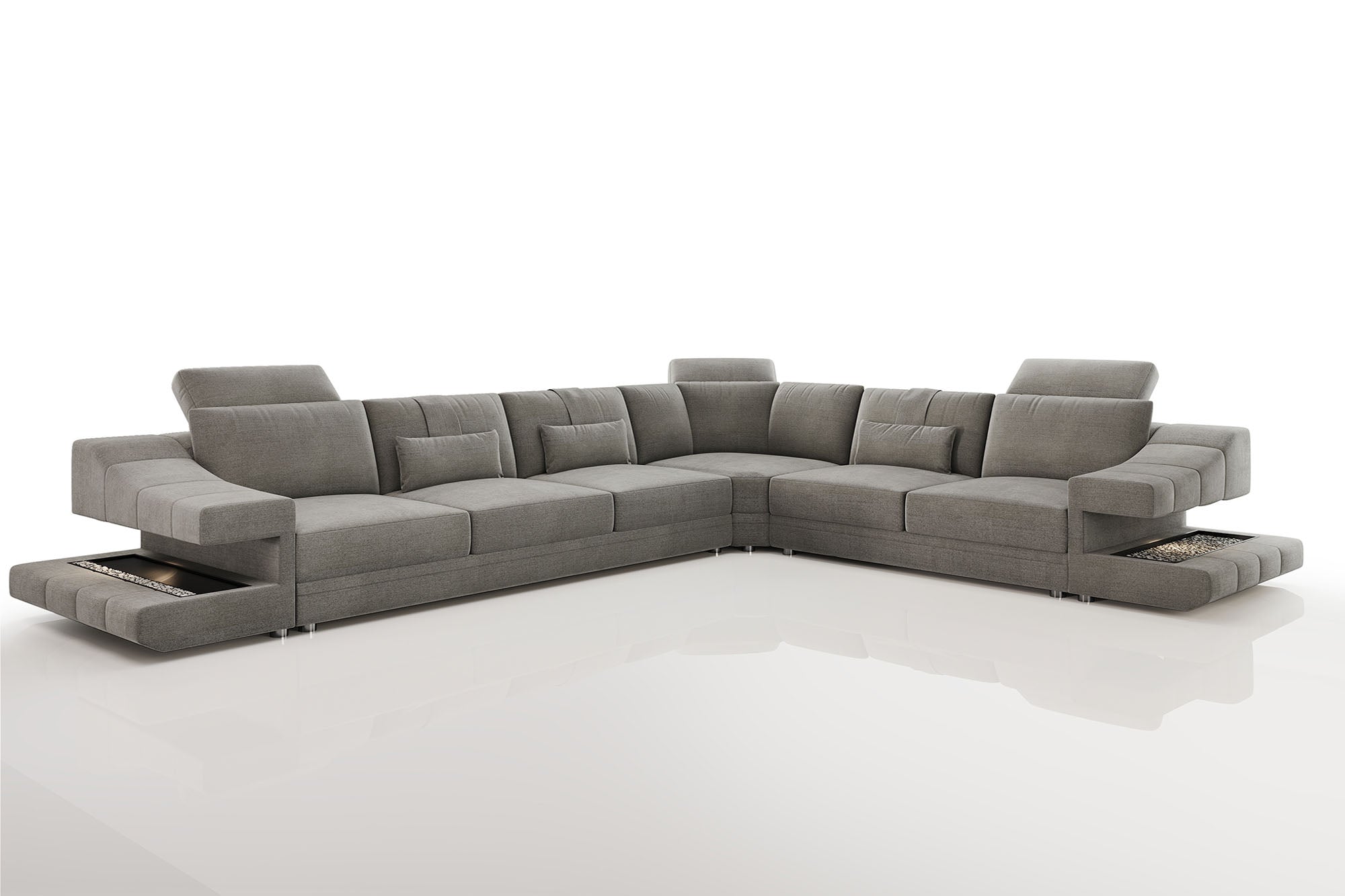 Chicago Fabric L-Sectional
