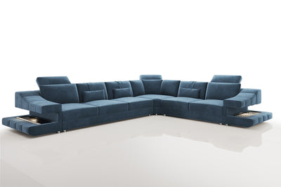 Chicago Fabric L-Sectional