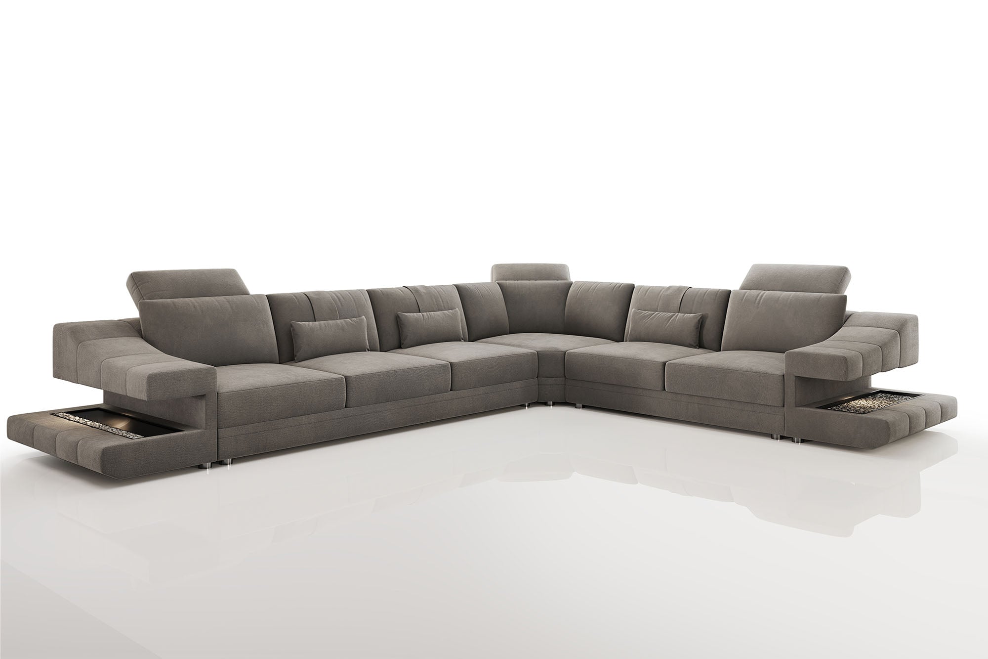 Chicago Fabric L-Sectional