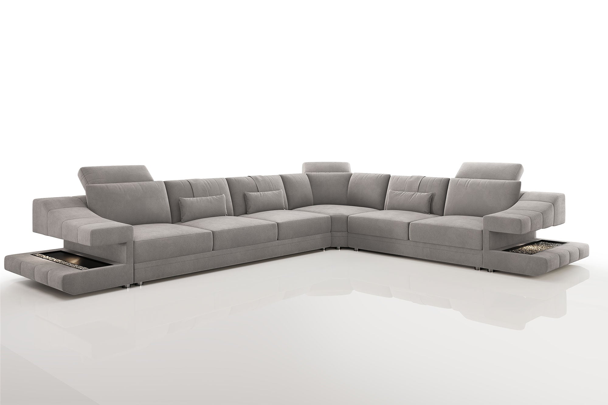 Chicago Fabric L-Sectional