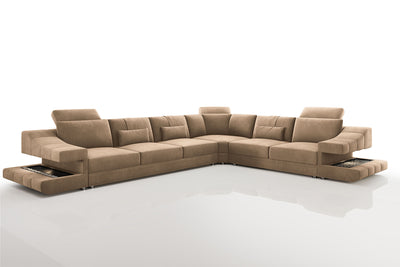 Chicago Fabric L-Sectional