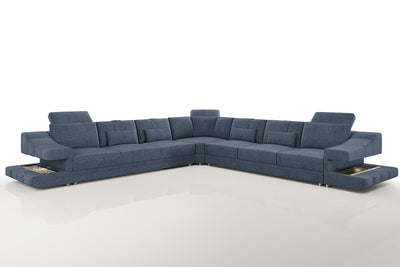 Chicago LG Fabric L-Sectional Large