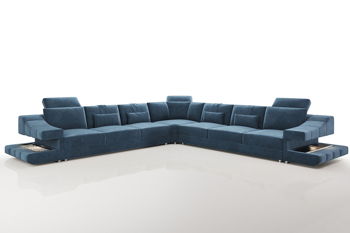 Chicago LG Fabric L-Sectional Large